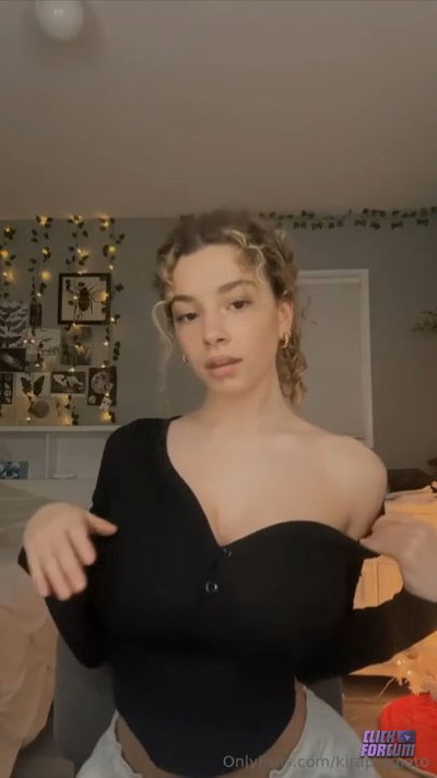 Kira Pregiato Bouncing Her Juicy Boobs
