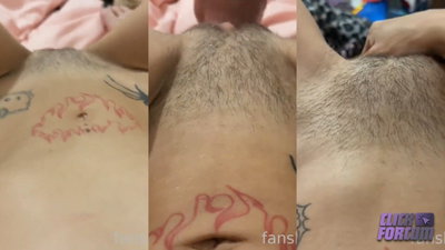 Ellexxaurus Tattooed Belly Close Up OnlyFans Video Leaked