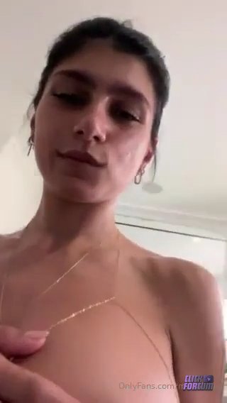 Mia Khalifa Washing In The Shower
