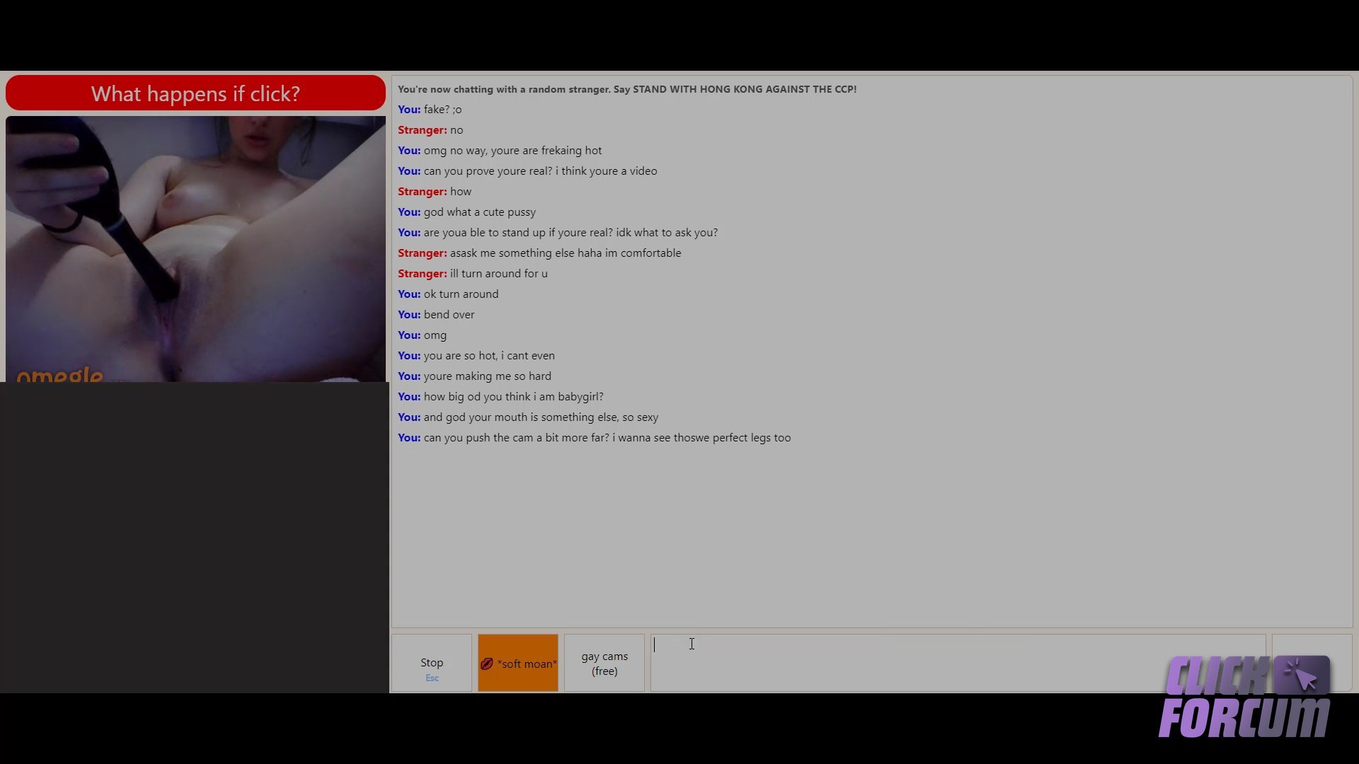 Elle Utilise sa Brosse à Cheveux pour se Doigte sur Omegle