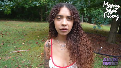Hannah Marie Outdoor Blowjob