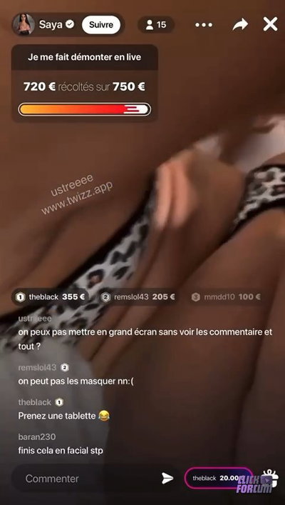 Saya Team Nasdas - Il me Baise en Live