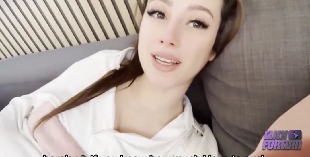Hellomoonli POV BJ Cum on Tits Porn Video
