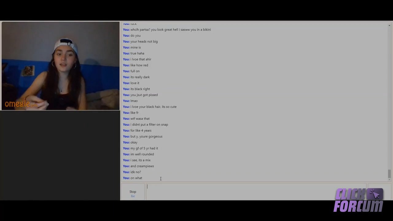 La fille à la Casquette d'Omegle (Partie 2)