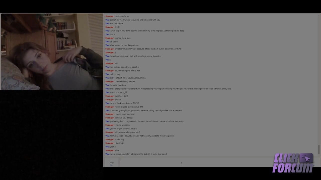 Orgasme dur d'une salope désespérée d'Omegle